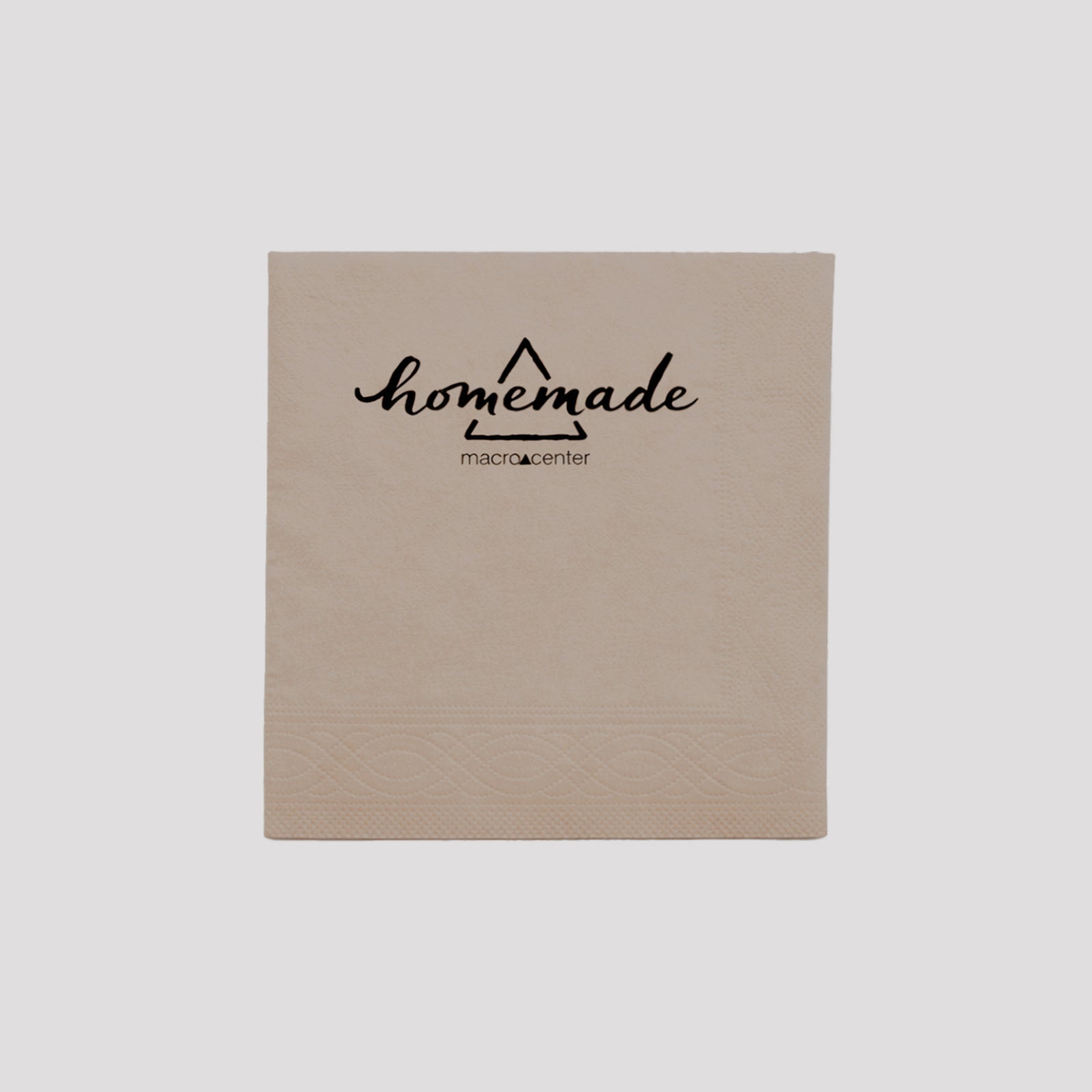 25 x 25cm Napkin - 2 Layer - Kraft