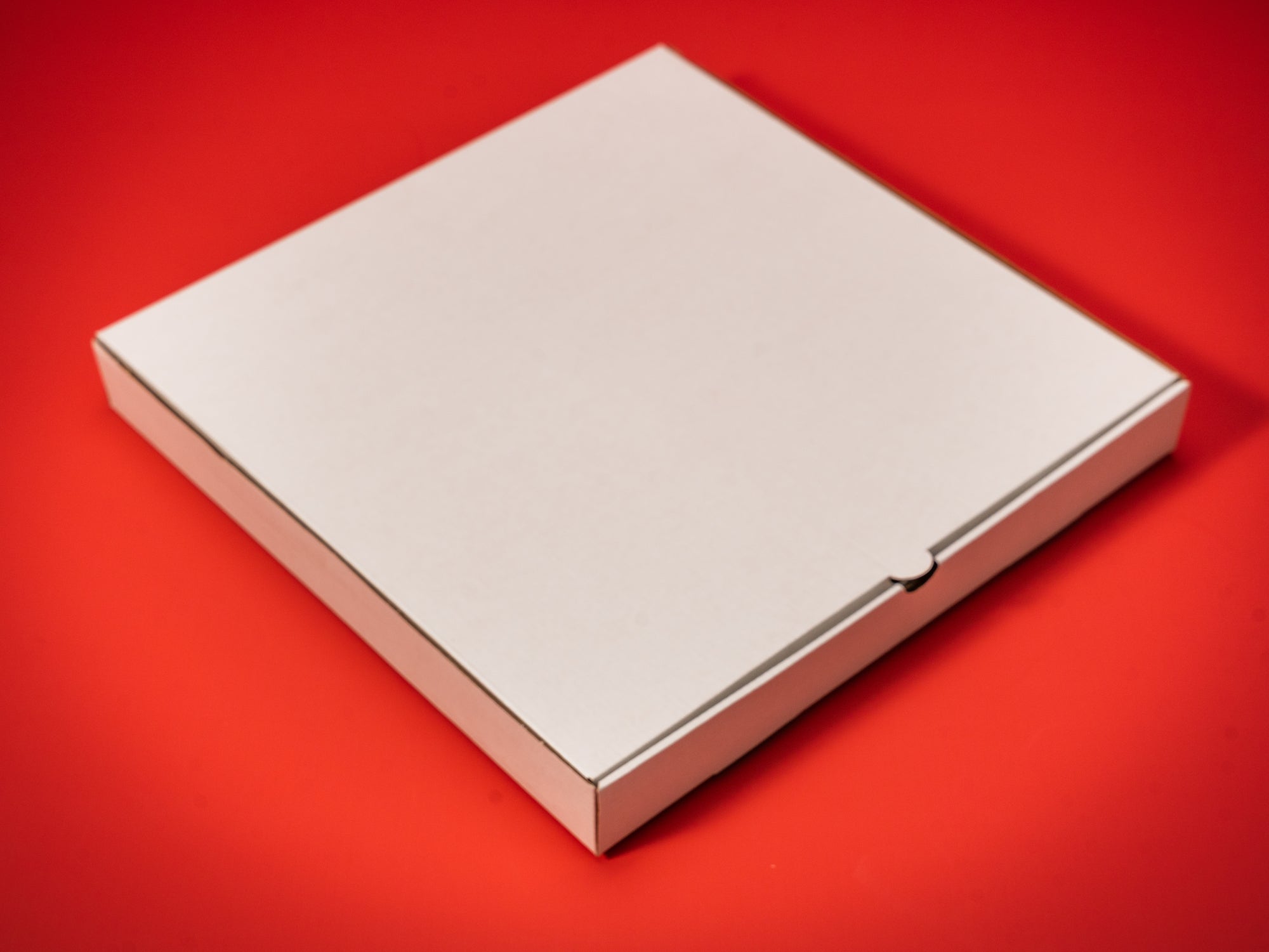 Custom Pizza Boxes - Digital Print - White