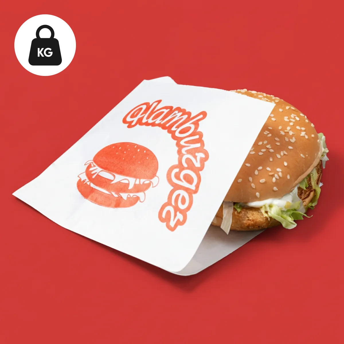 Burgertaschen | Weiß | KG | Großhandel