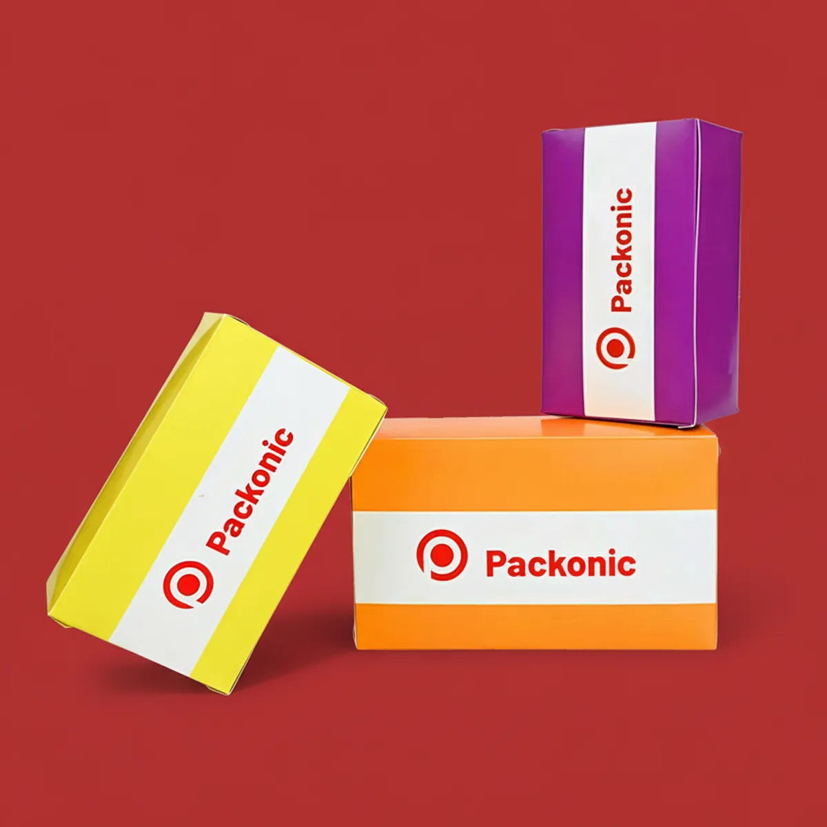 Custom Printed Burger Meal Box - Easy Assembly - White