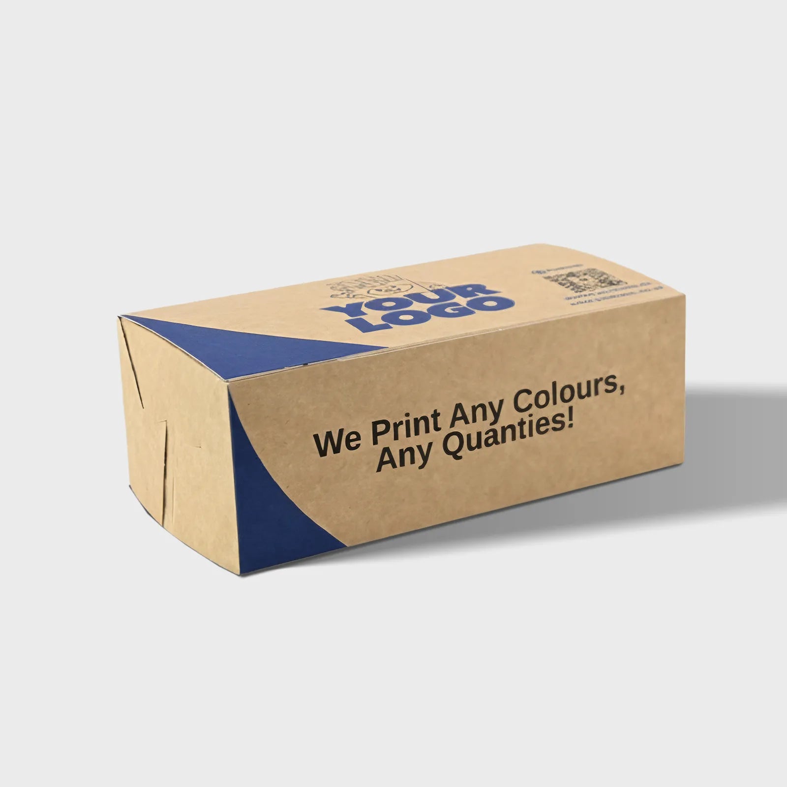 Custom Printed Food Boxes - Easy Assembly - Kraft