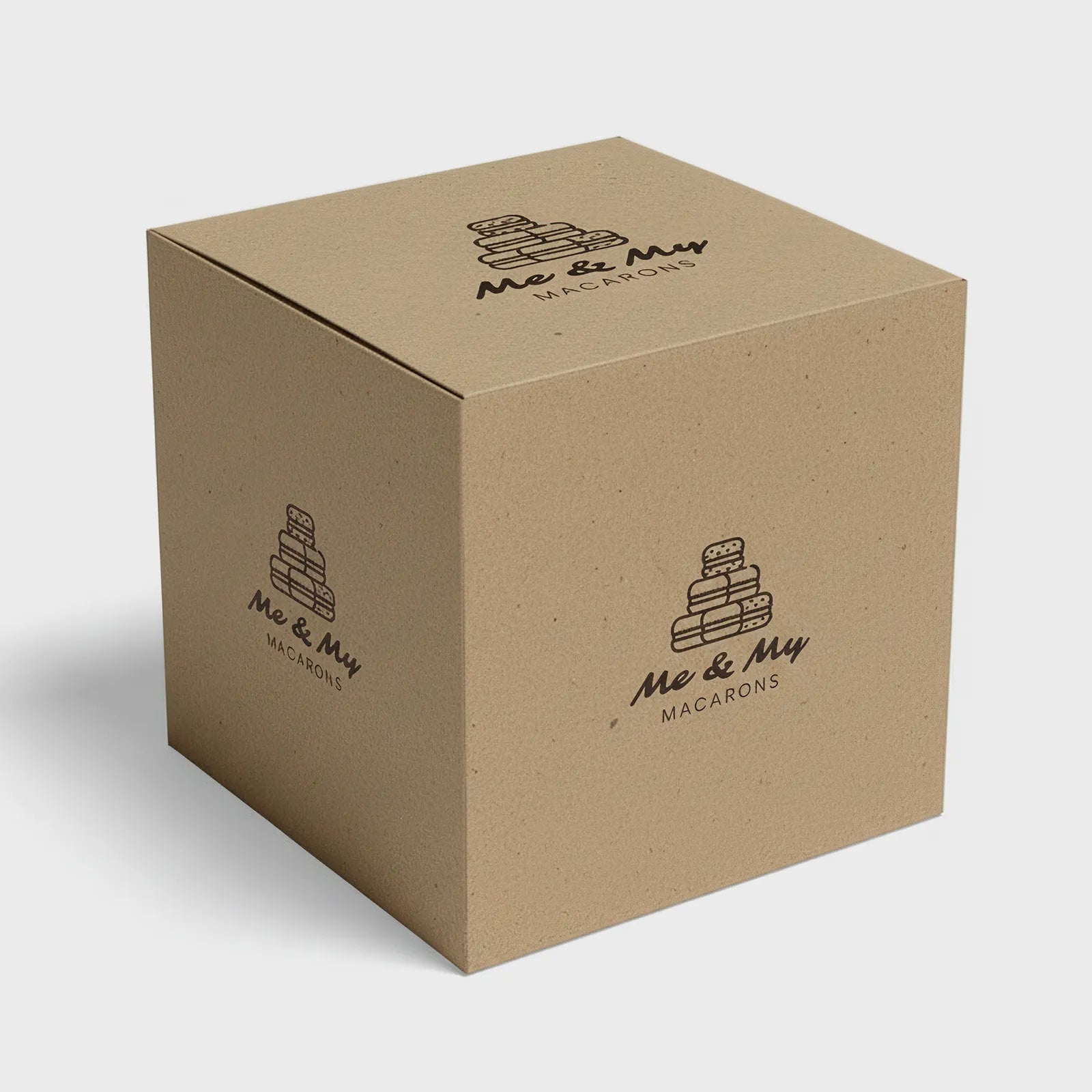 Cajas para Postres | Fondo de Seguridad | Plegable | Kraft