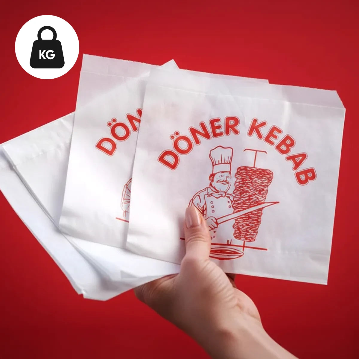 Döner-Tüten | Weiss | KG | Großhandel