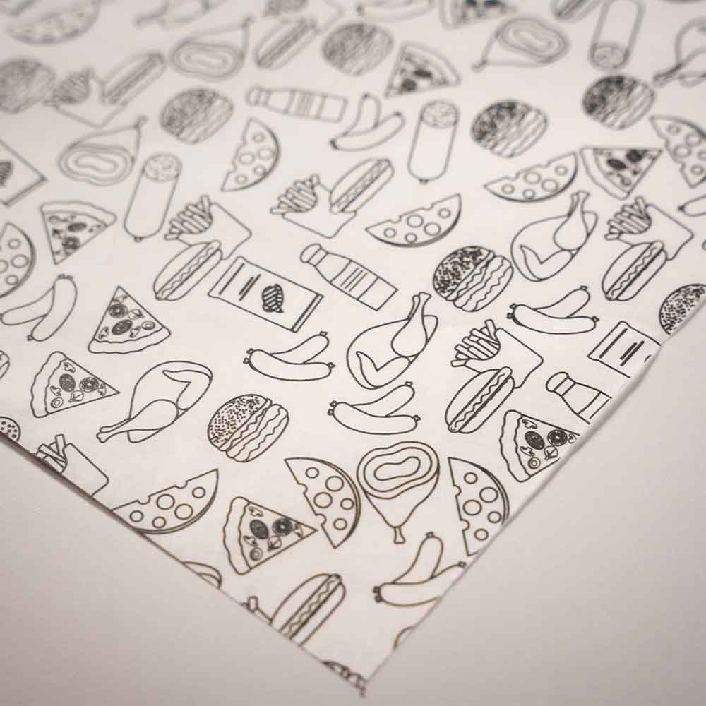 Papel Antigrasa | Diseños Disponibles (33 x 50 cm)