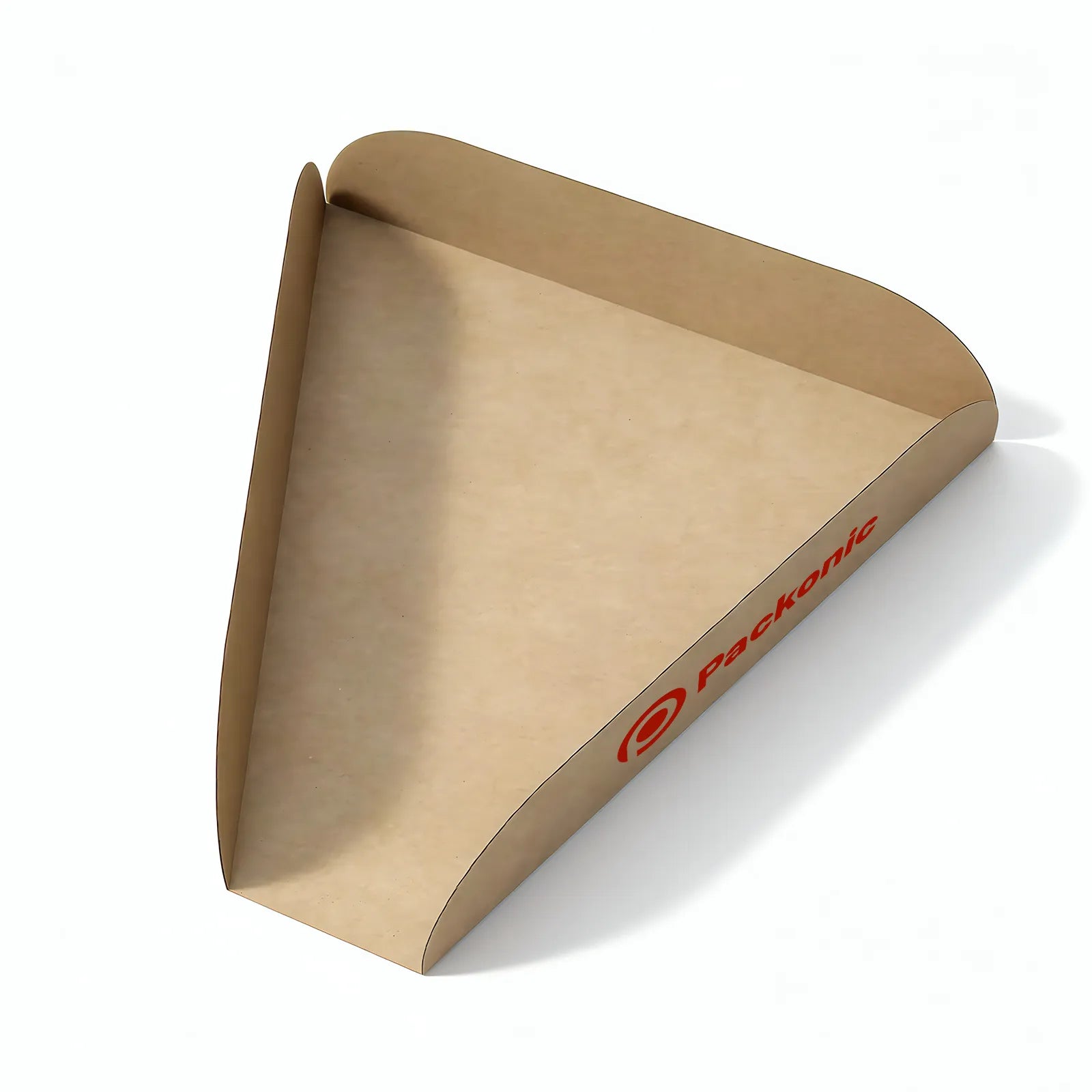 Custom Printed Pizza Slice Tray - Kraft