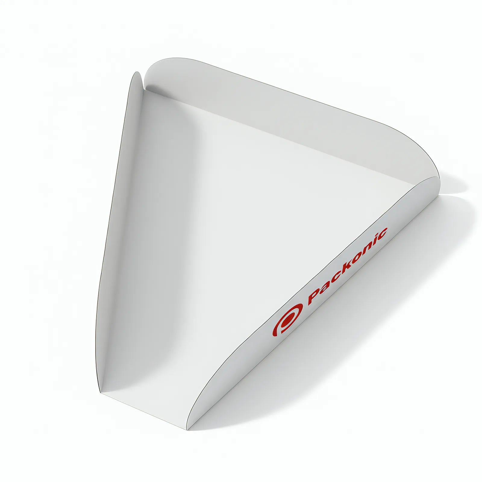 Custom Printed Pizza Slice Tray - White