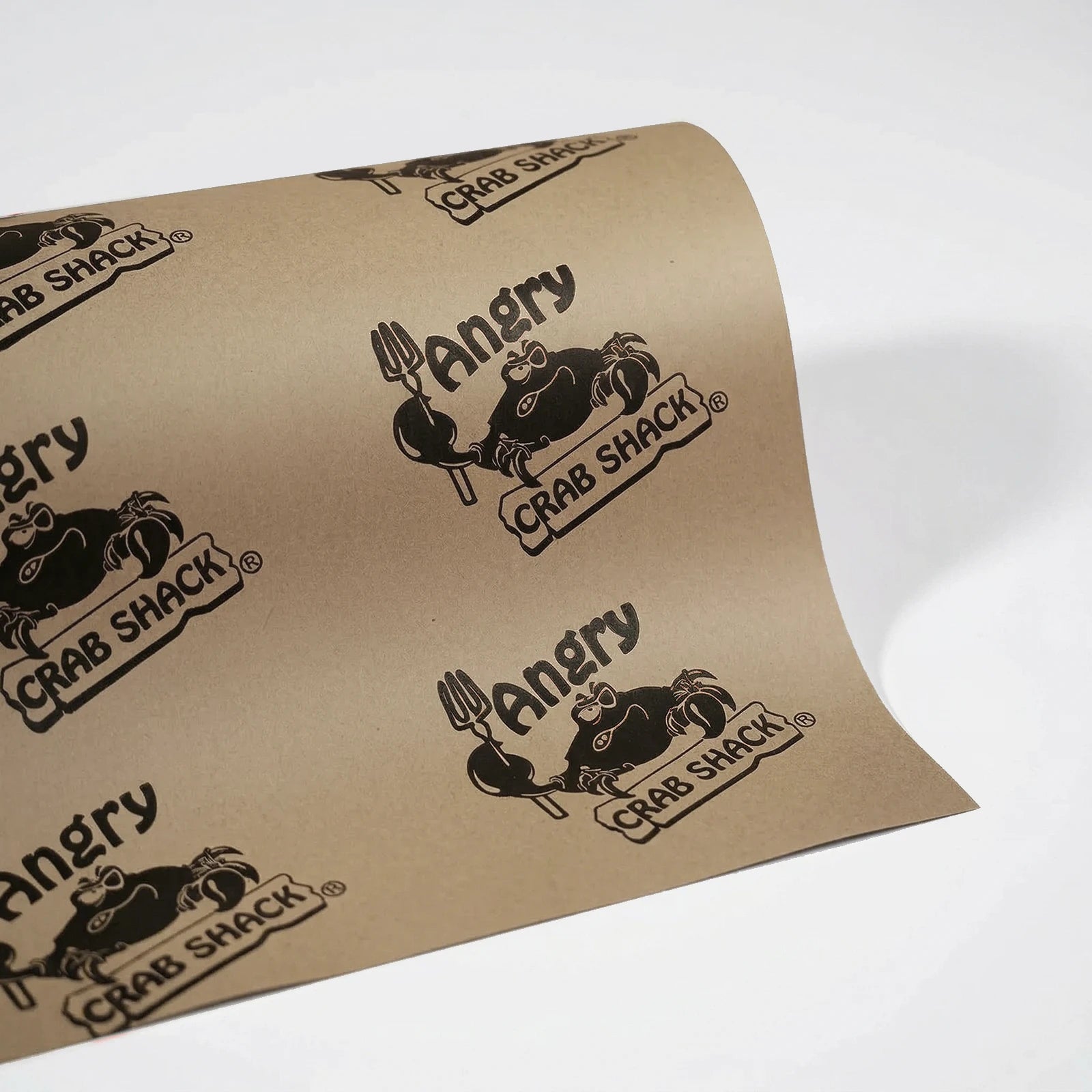 Einschlagpapier auf Rolle | Braun | 1-farbiger Druck