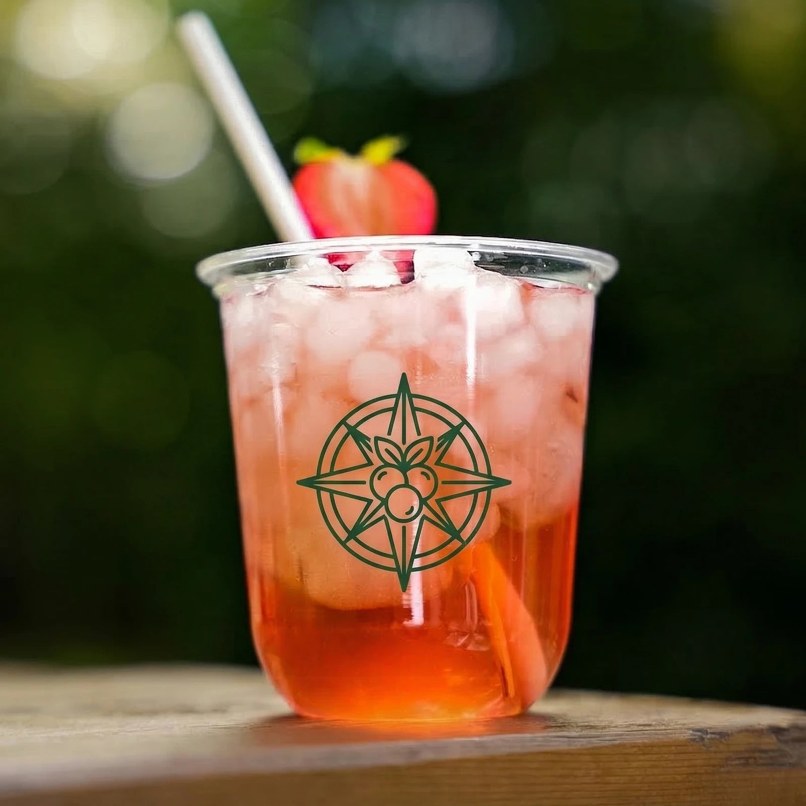 Custom - Plastic Round Bottom - Bubble Tea Cups | Simple Prints