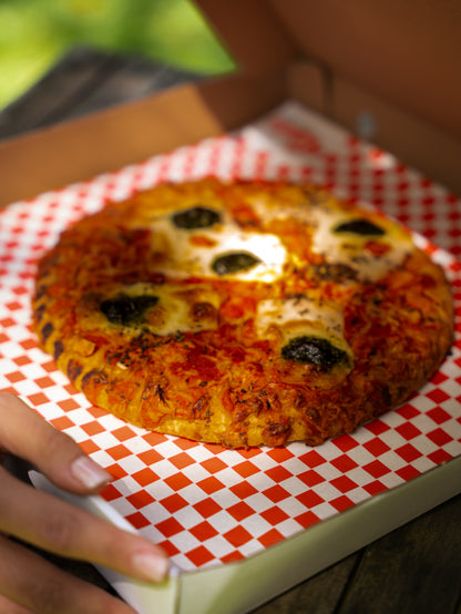 Cajas de Pizza Personalizadas | Impresión Digital | Blanco