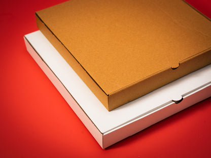 Cajas de Pizza Personalizadas | Impresión Digital | Blanco