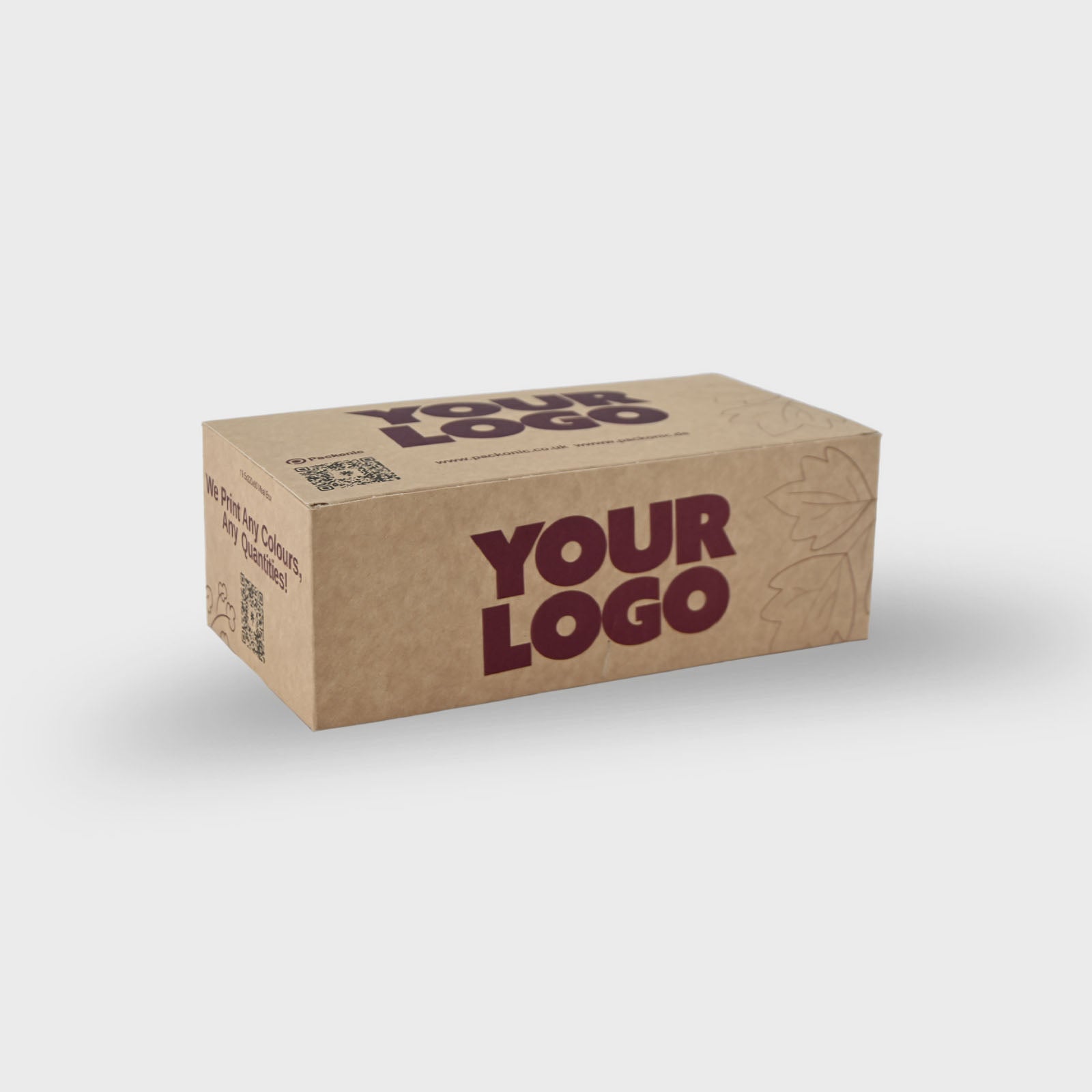 Cajas para Comida Personalizadas | Fondo de Seguridad | Plegable | Kraft