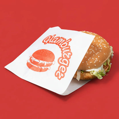 Bolsas para Hamburguesas | Blanco