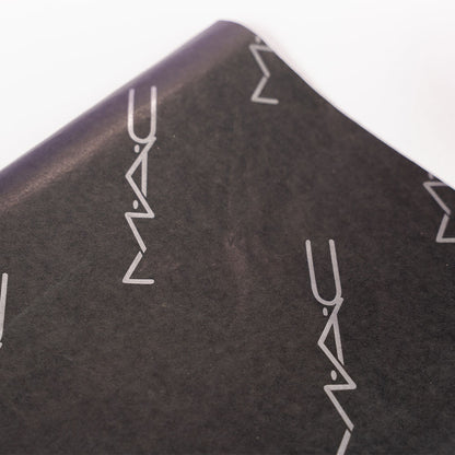 Schwarzes Seidenpapier | 1-farbiger Druck