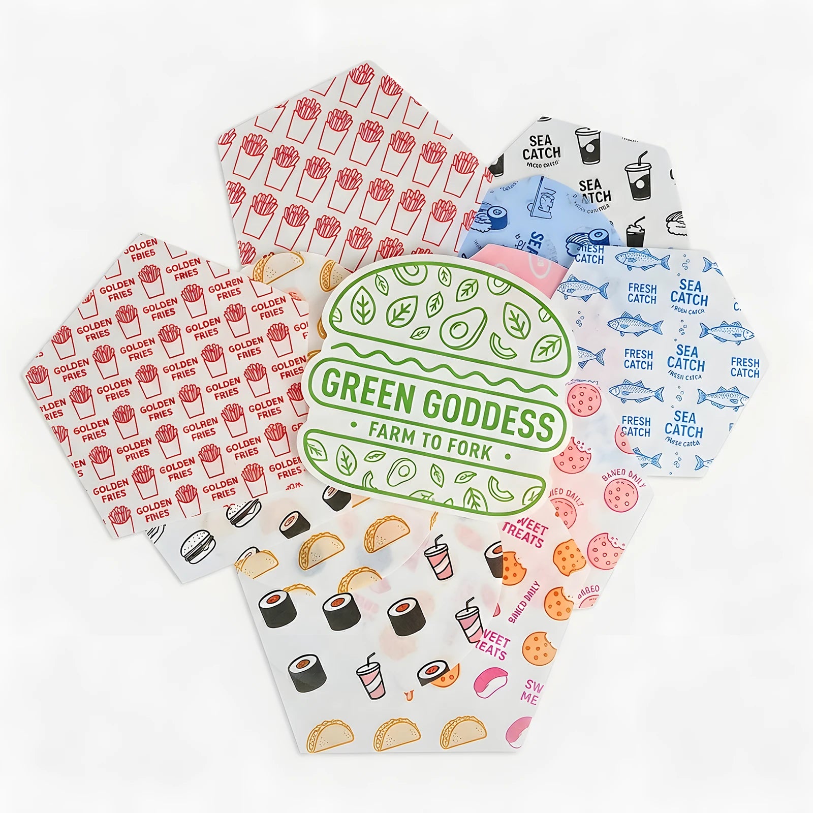 Custom Shape Greaseproof Paper