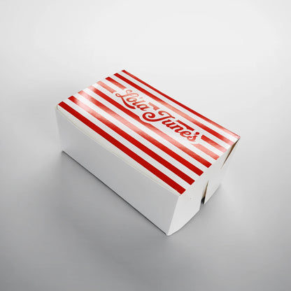Cajas para Comida | Fácil de Montar | Blanco