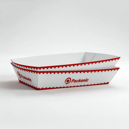 Bandejas para Comida Personalizadas | Blanco