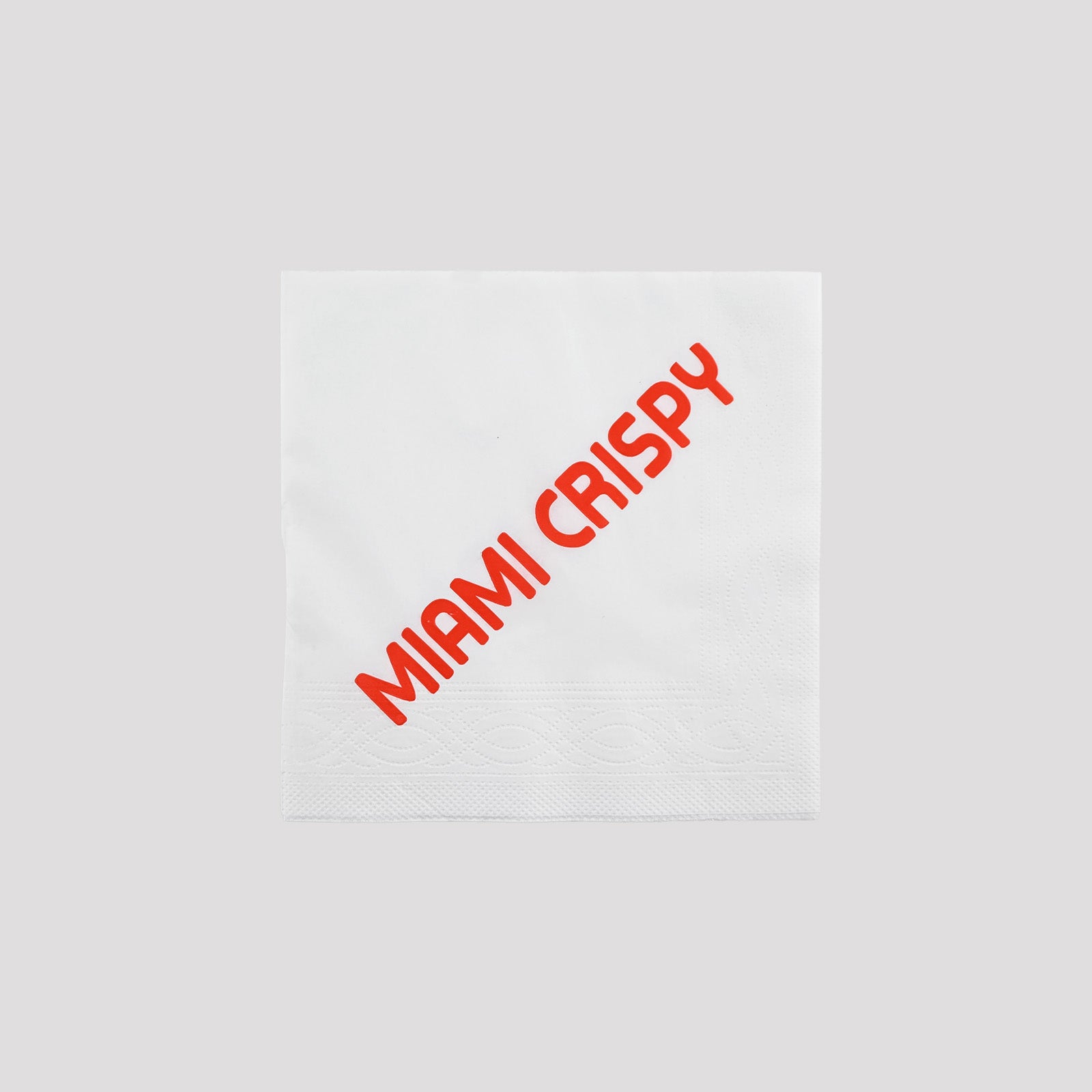 33 x 33 cm Napkin - 2 Layer - White