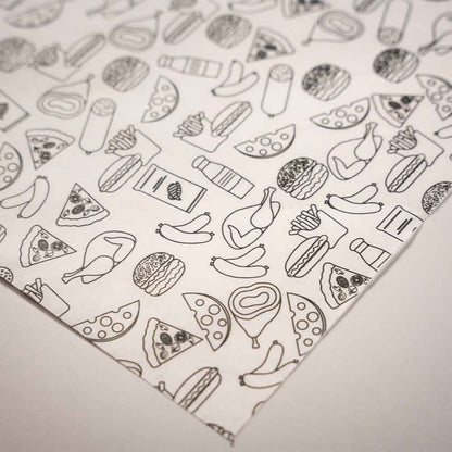 Pre-Designed Greaseproof Papers (33 x 50 cm)