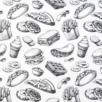 Pre-Designed Greaseproof Papers (33 x 50 cm)