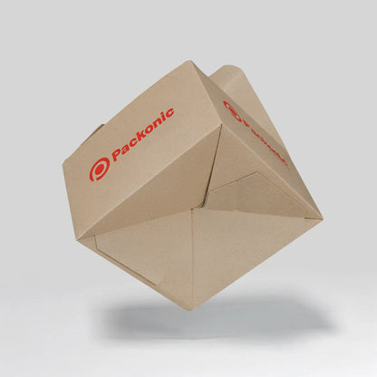 Cajas para Comida Personalizadas | Fondo de Seguridad | Plegable | Kraft