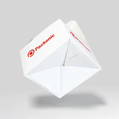 Cajas para Postres | Fondo de  Seguridad | Plegable | Blanco