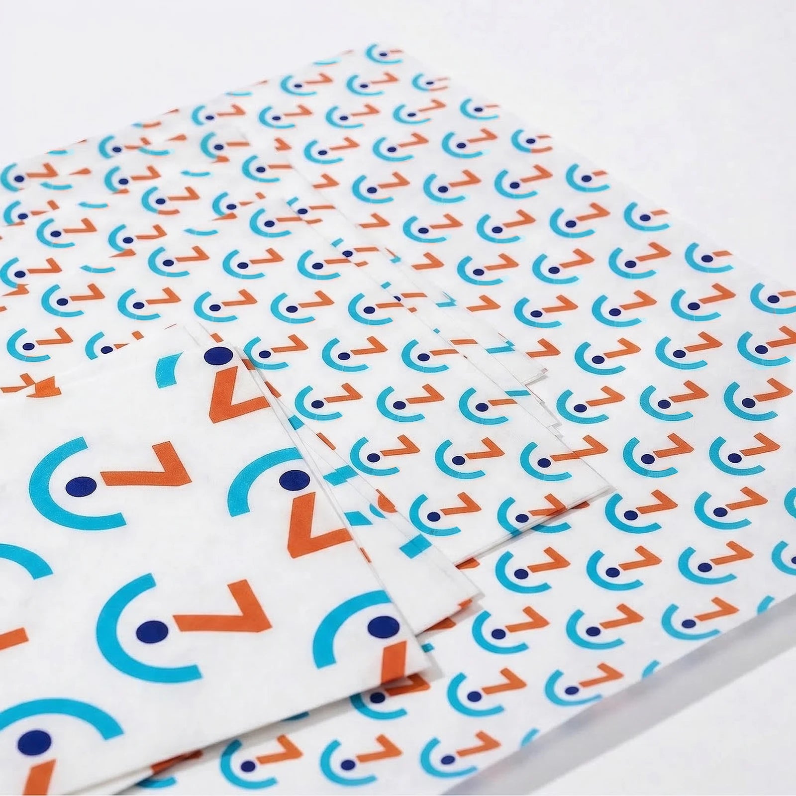 Custom Printed Greaseproof Paper - White