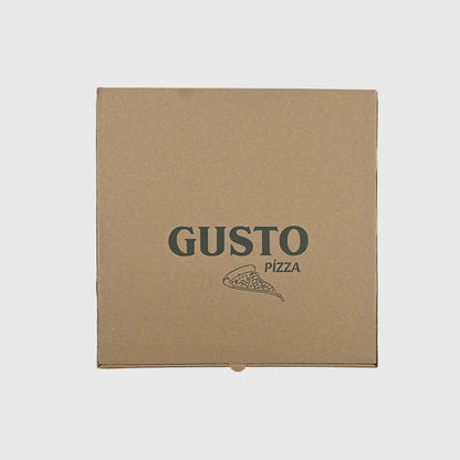 Cajas de Pizza Personalizadas | Impresión Digital | Sin Costes de Cliché | Kraft
