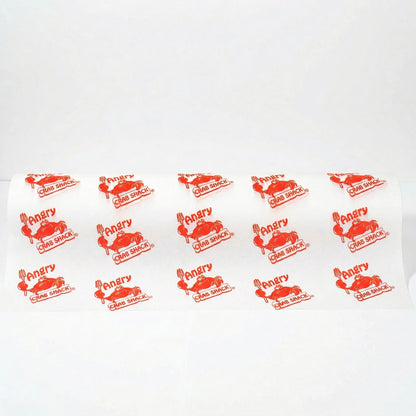  Einschlagpapier auf Rolle | Weiß | 1-farbiger Druck