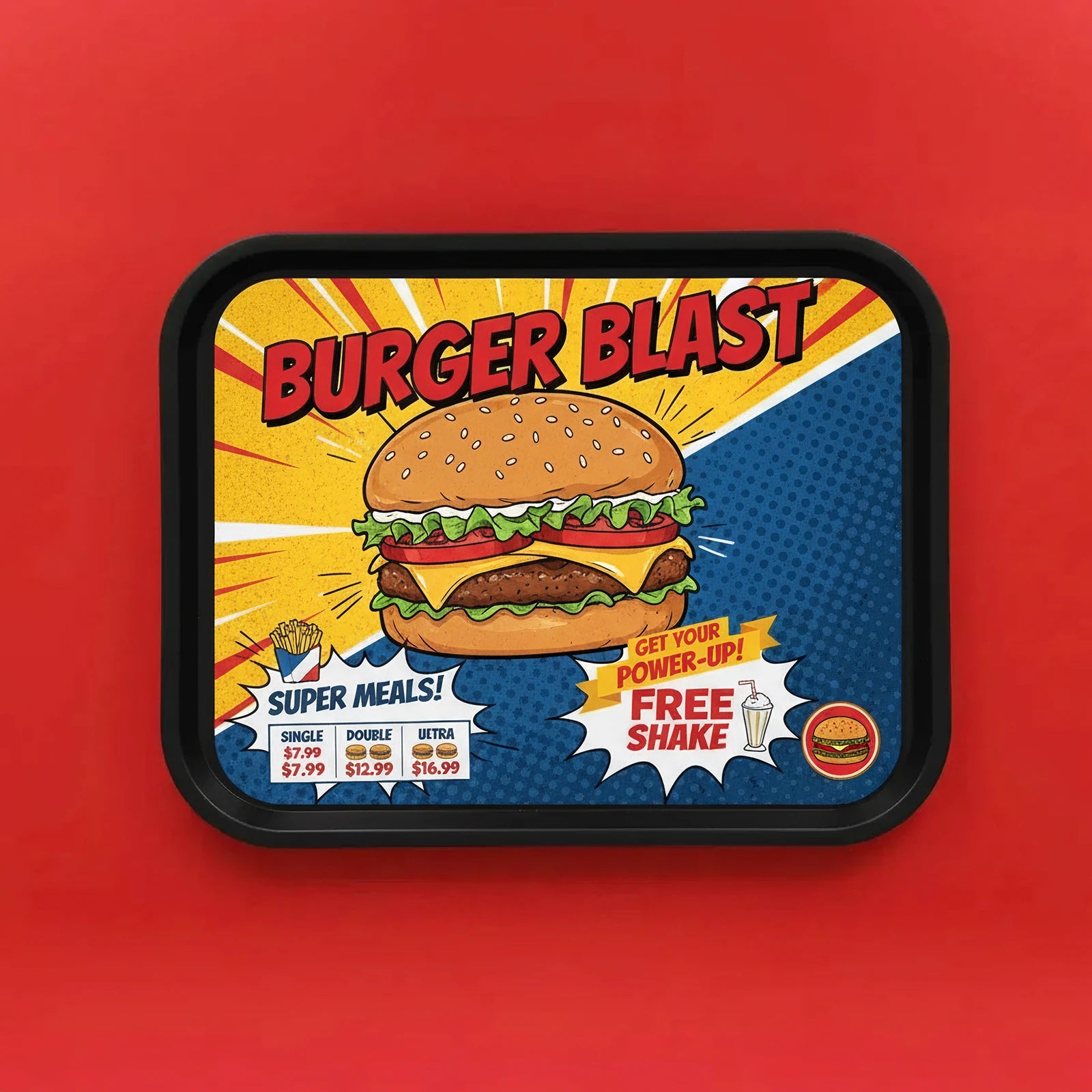 Tablettauflagen Matt | Abgerundet | 90 g/m² 
