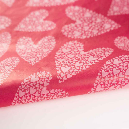 Seidenpapier mit vorgefertigtem Design