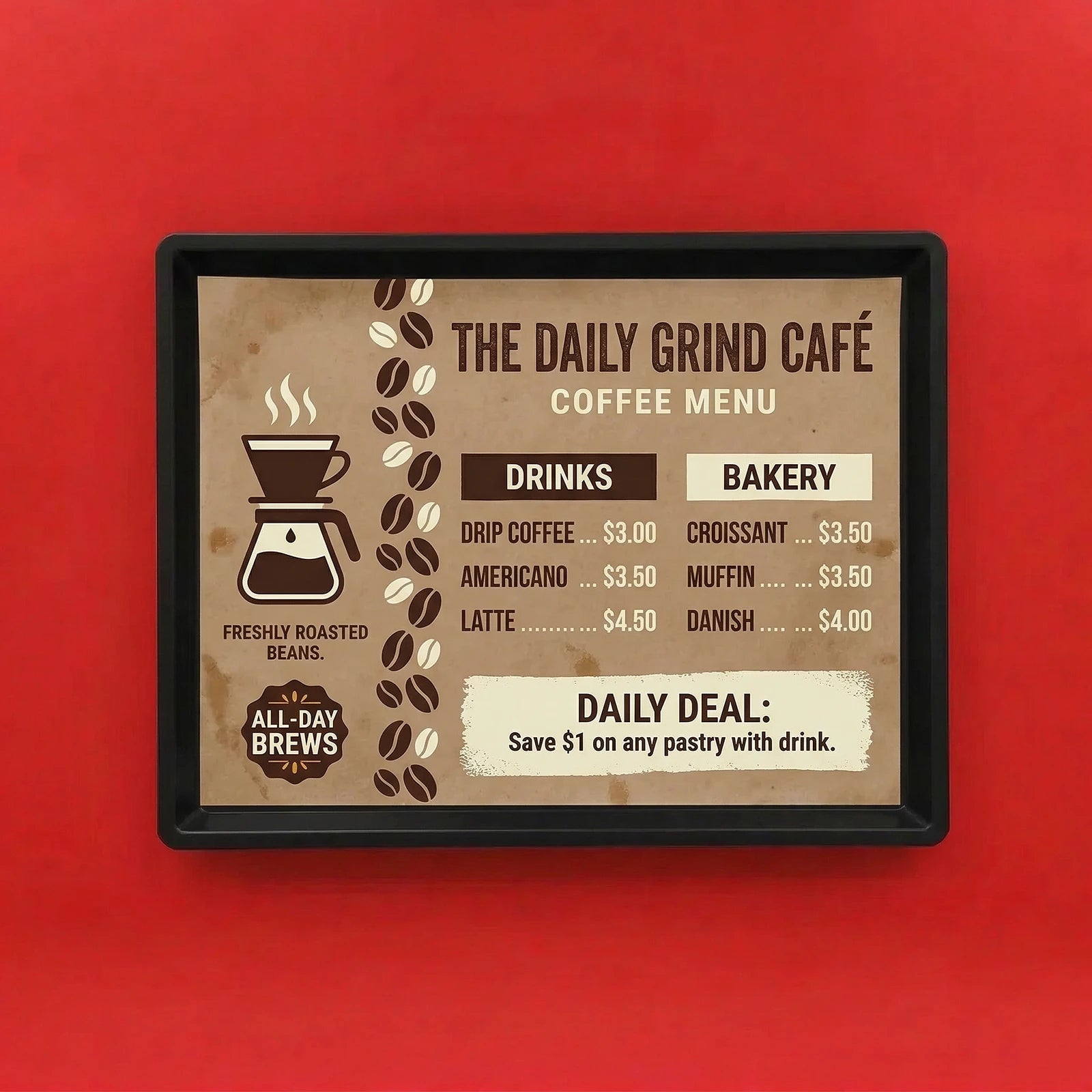 Tray Liner - 40 gsm - Greaseproof Paper - Brown