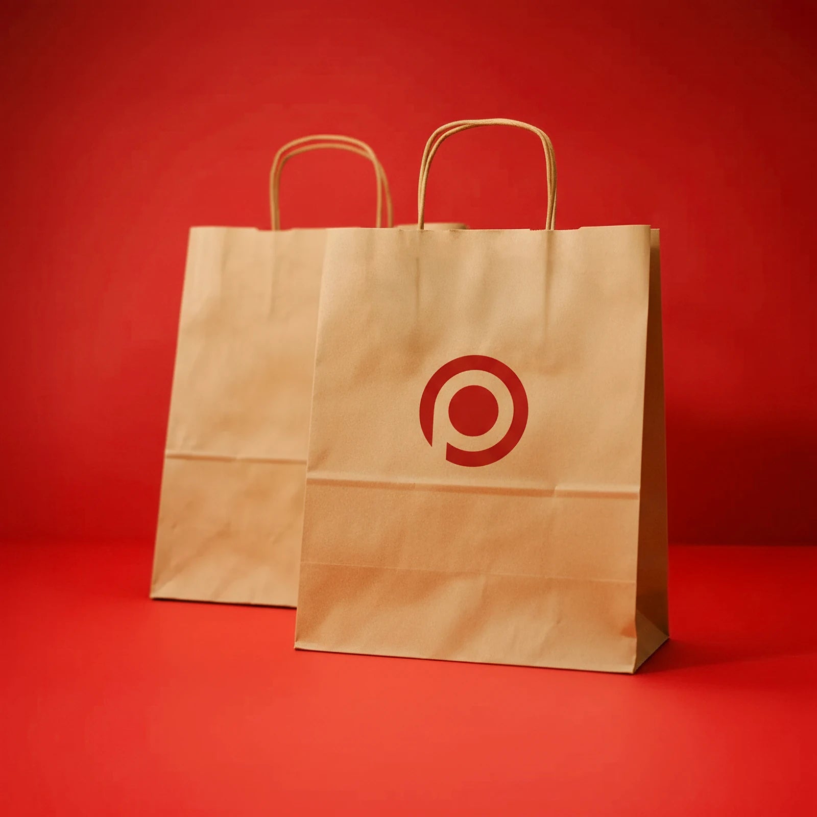 Wholesale Twisted Handle Paper Bag - Kraft